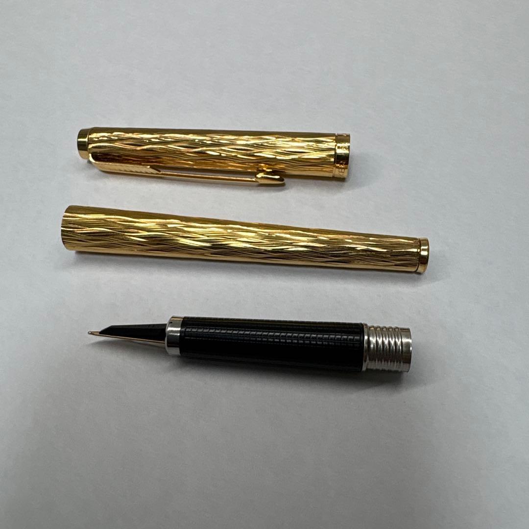 PARKERパーカー万年筆Made in Franceフランス製 14k金メッキ