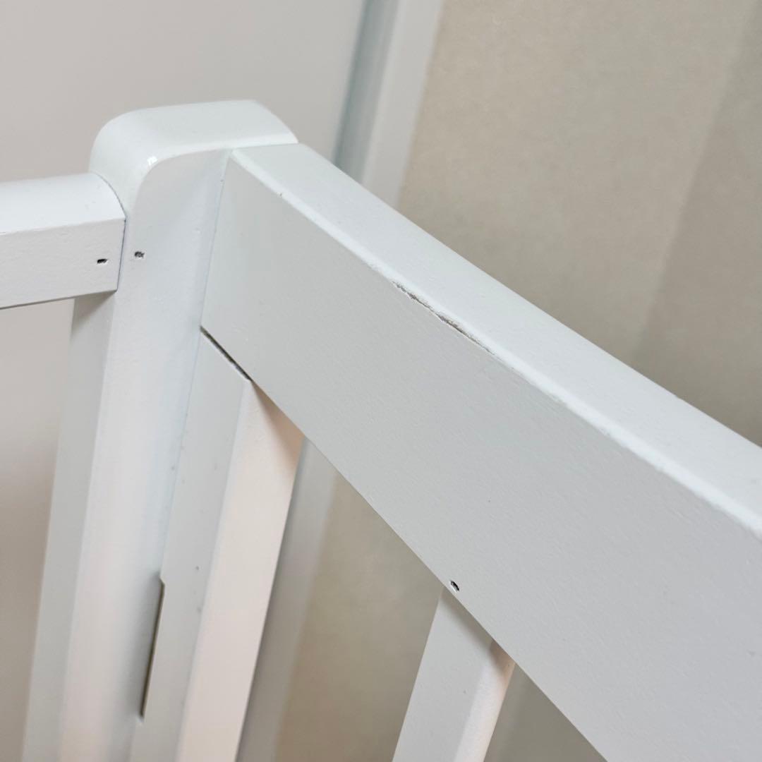 送料込み！KATOJI ベビーミニベッド ホワイト　折りたたみ　 たのメル便