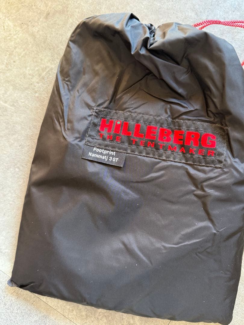 タープ&テントセット ヒルバーグ ナマッジ3GT ・フットプリント・20UL