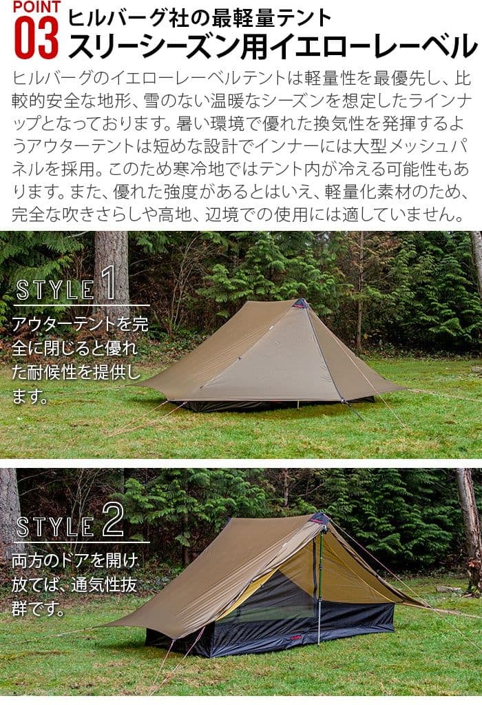 HILLEBERG ヒルバーグ アナリス レッド 正規品 新品 未開封品
