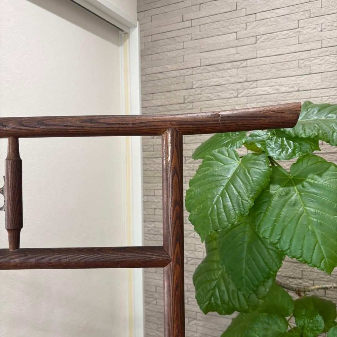衣紋掛け　木製折りたたみ式 古道具