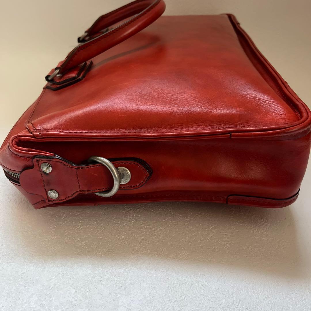 ●エルゴポック　2way ビジネス　バック　ショルダー　バッグ　オールレザー