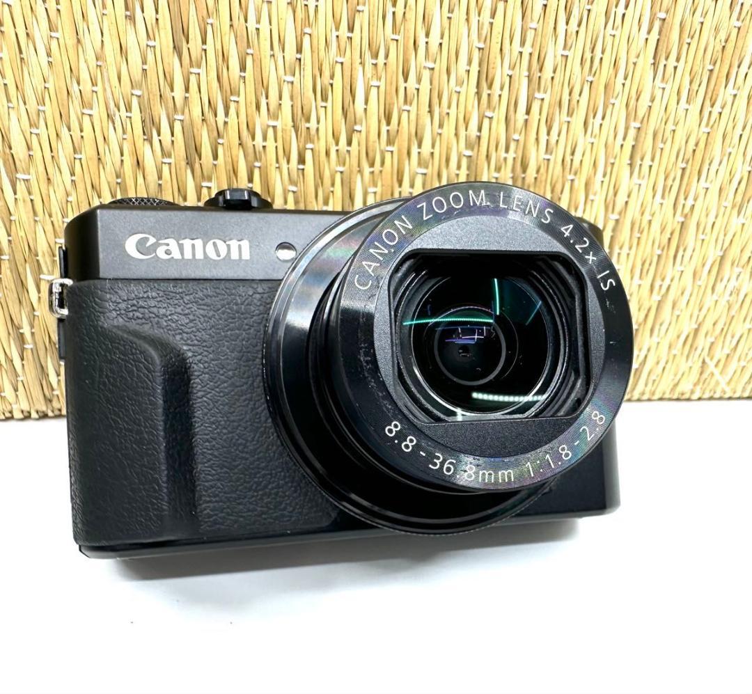 Canon PowerShot G7 X Mark II 本体 ブラック