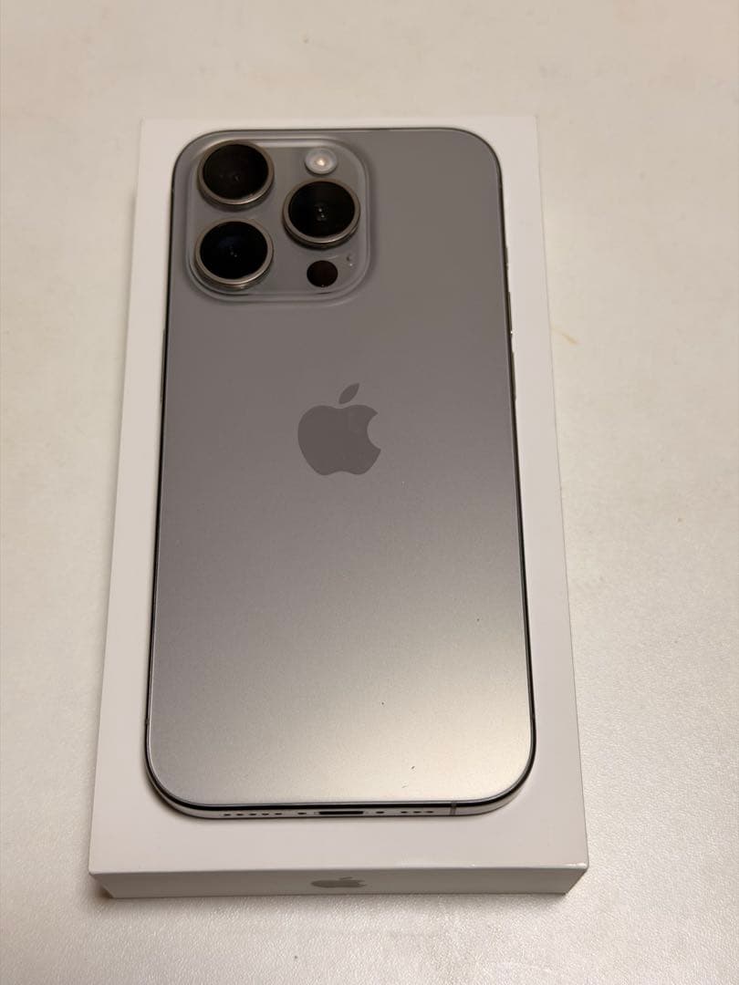 スマートフォン本体 Apple iPhone 15 Pro Natural Titanium