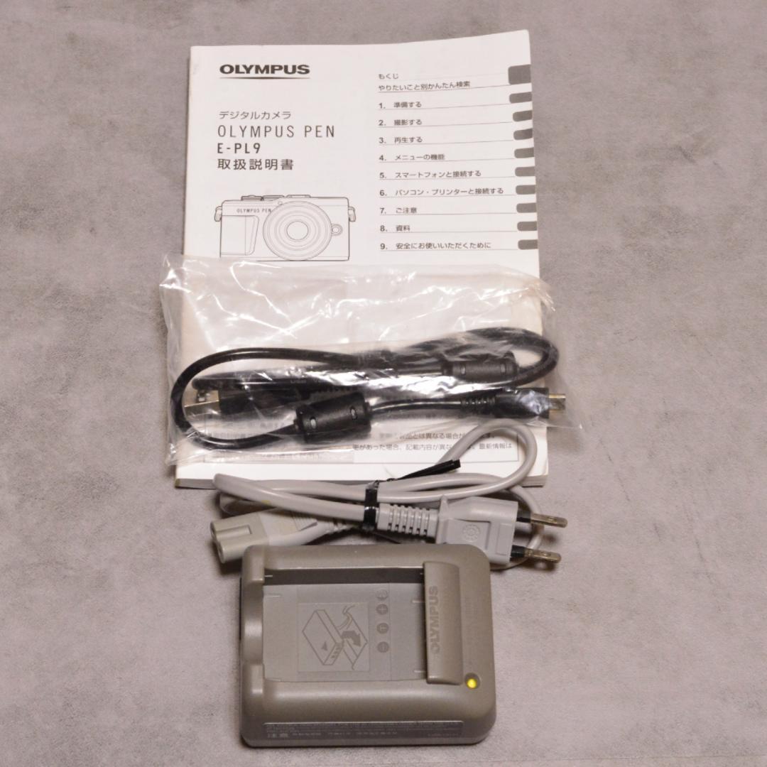 OLYMPUS PEN E-PL9 ダブルズームキット シャッター数644回