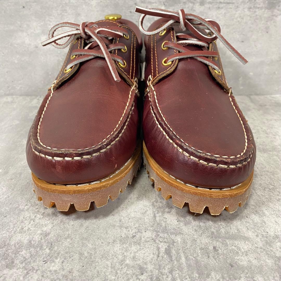 【未使用級】Timberland デッキシューズ 3Eye 27cm モカシン