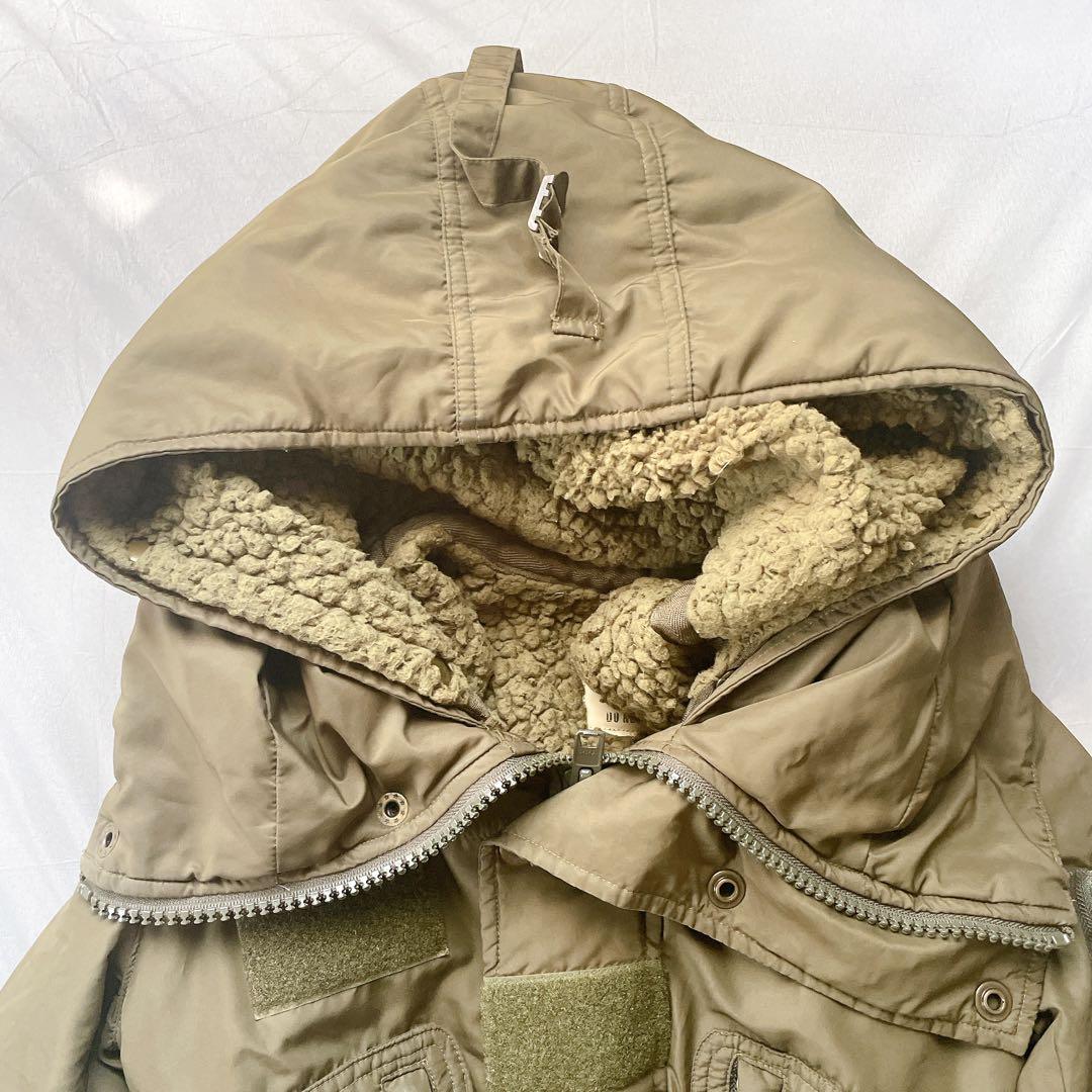 平成ギャル y2k　ミリタリーアウター　モッズコート　フェアリーグランジ　カーキ