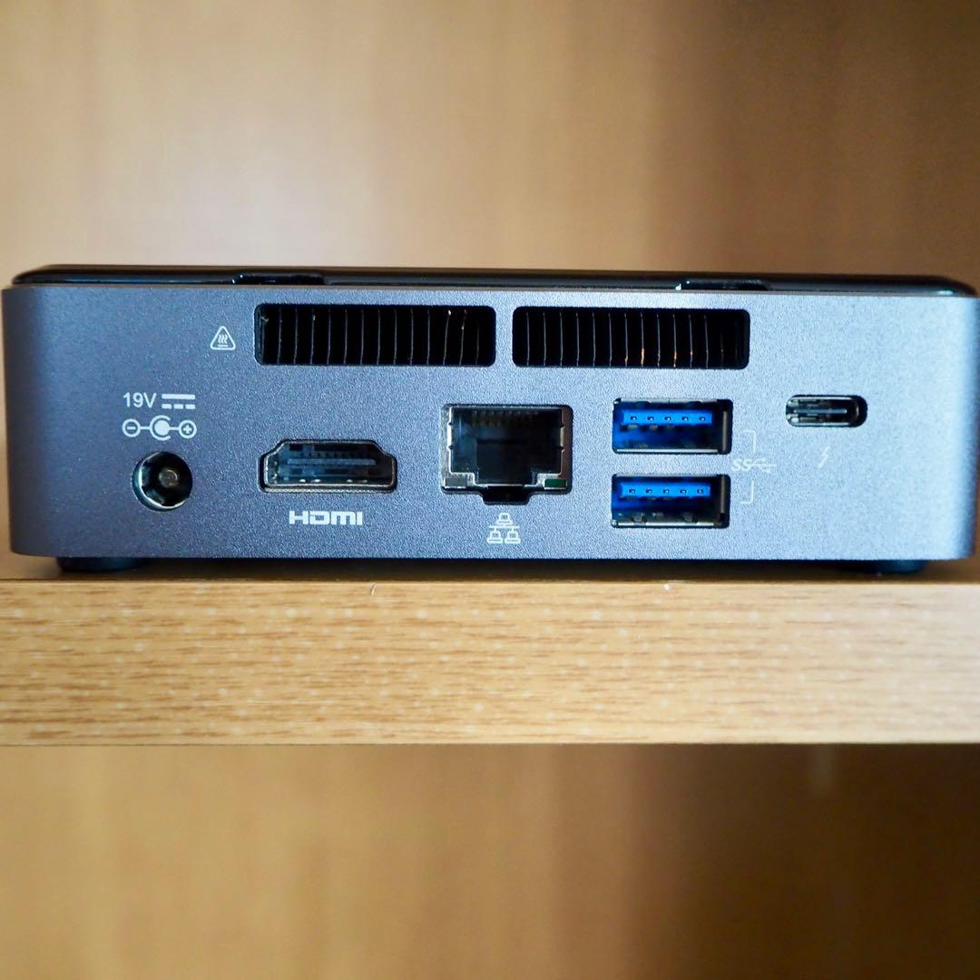 ⭕️ミニPC NUC7i5BNK/i5-7260U/SSD500G/TV見れます