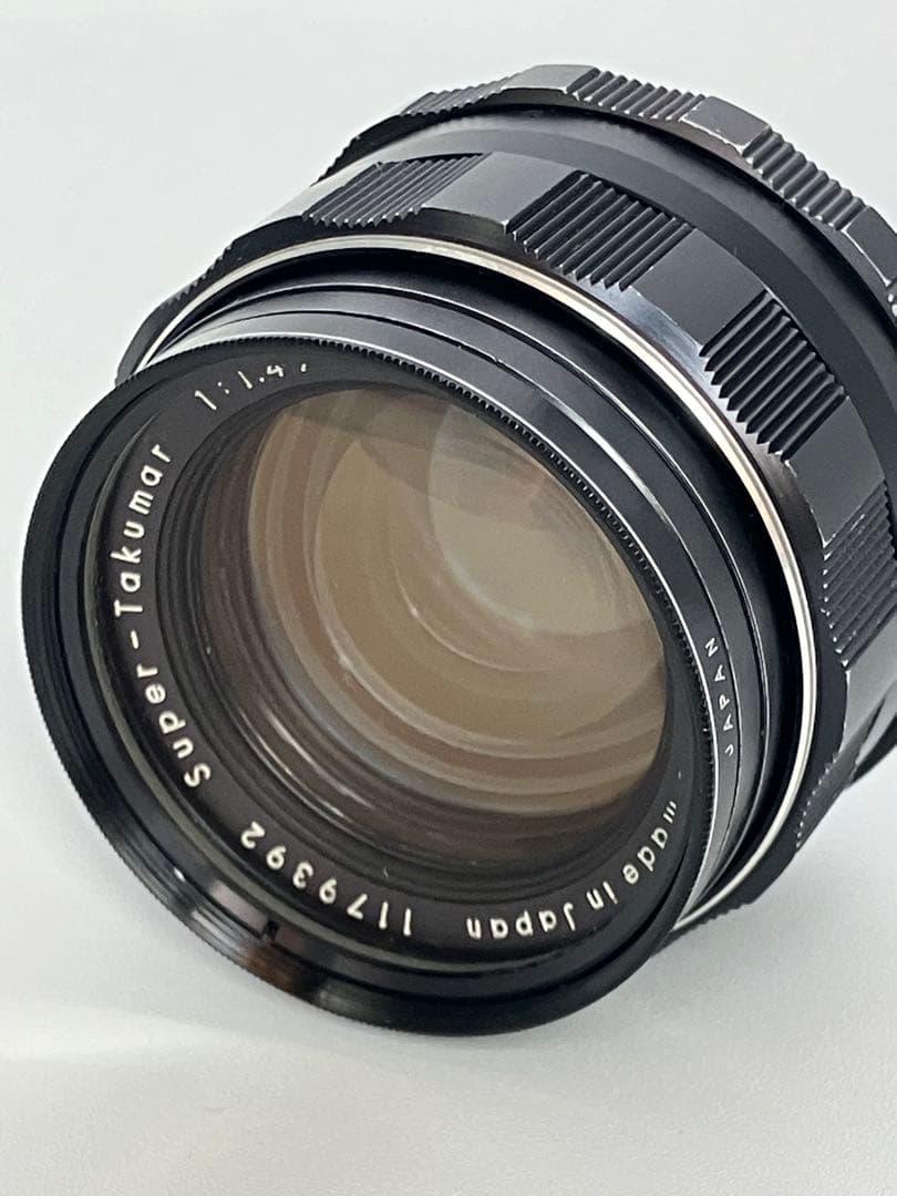 前期型8枚玉Supertakumar50mmf1.4ペンタックスSP本体完動品