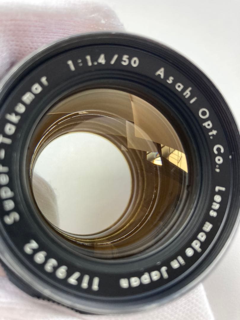 前期型8枚玉Supertakumar50mmf1.4ペンタックスSP本体完動品