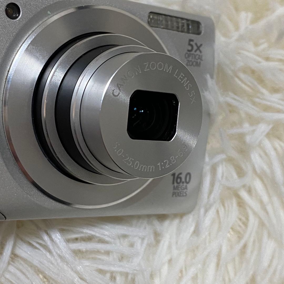 【ニック】Canon PowerShot A2400IS シルバー 充電器