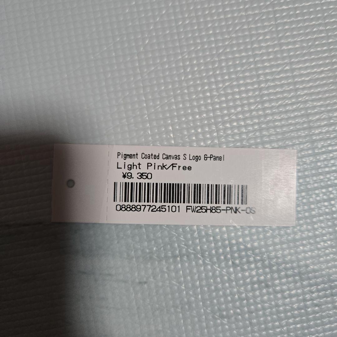 Supreme S Logo 6-Panel　25FW　Light Pink