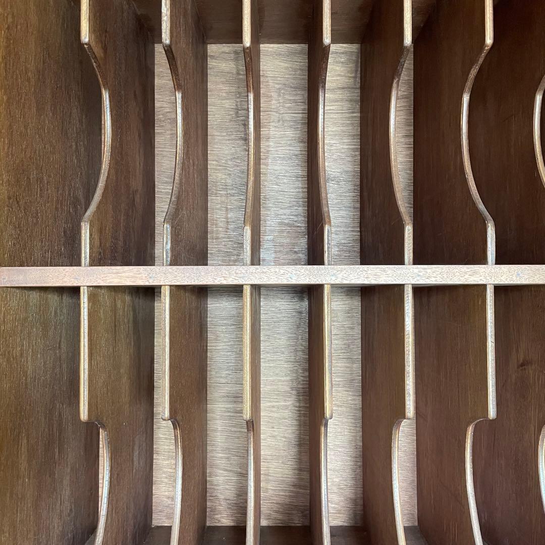 レコードラック レコード棚 収納 棚 木製 北欧 ビンテージ ミッドセンチュリー