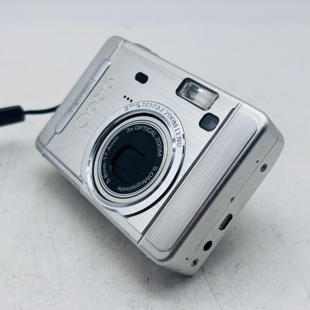 【美品動作確認済み】PENTAX Optio S50 単三電池