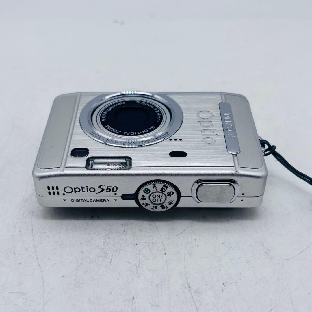 【美品動作確認済み】PENTAX Optio S50 単三電池