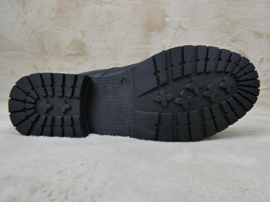 特攻ブーツ 黒 26cm /斜めカット ブラック　未使用　新品