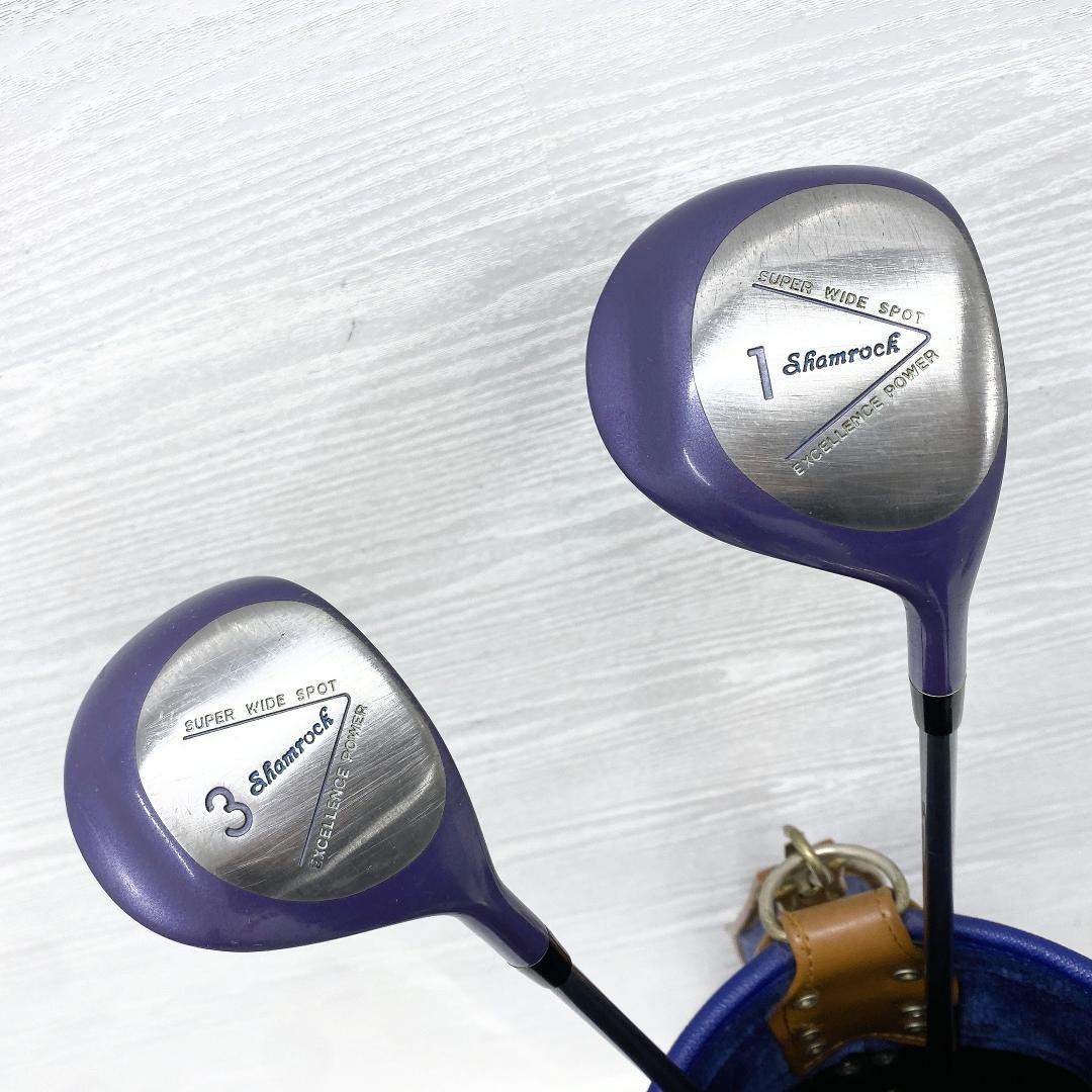 【格安‼】 Shamrock レディース ゴルフクラブ 初心者セット 10本 L