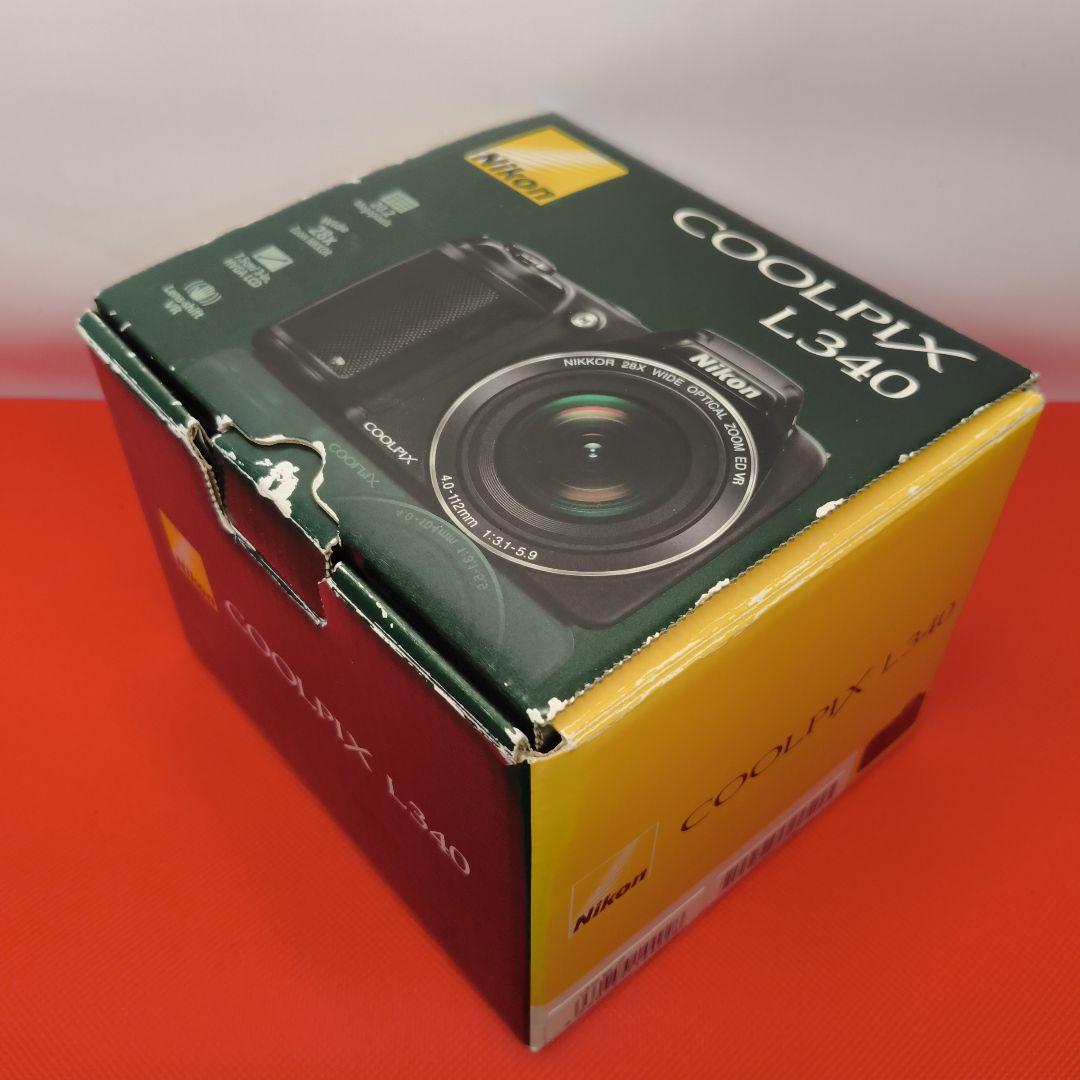 【美品•動作確認済】Nikon ニコン COOLPIX L340 単３電池