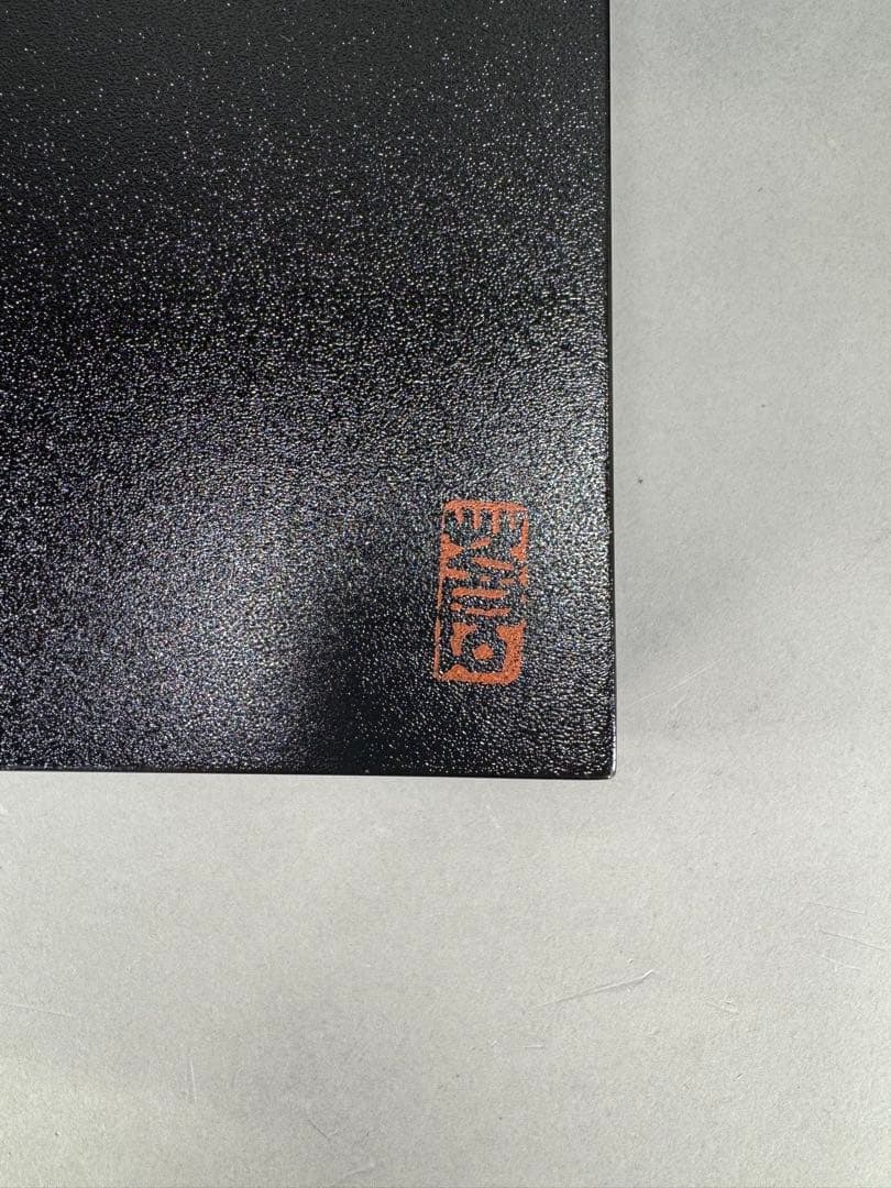 いけばな　草月流　草月蒼風好　草月八っ橋　漆塗　黒のL字型花器 2個セット華道具