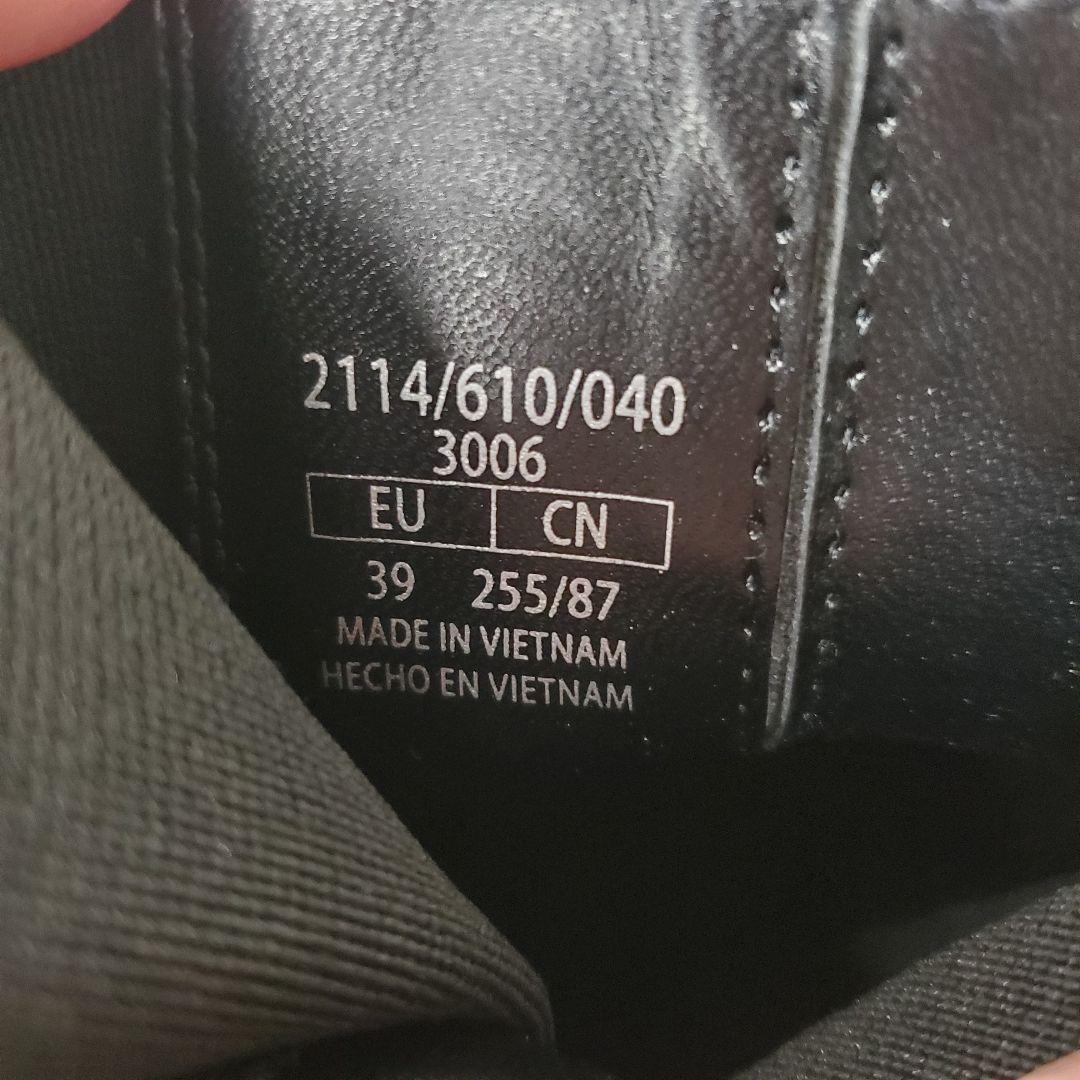 【美品】ZARA サイドゴアブーツ 厚底 レディース 黒 25cm