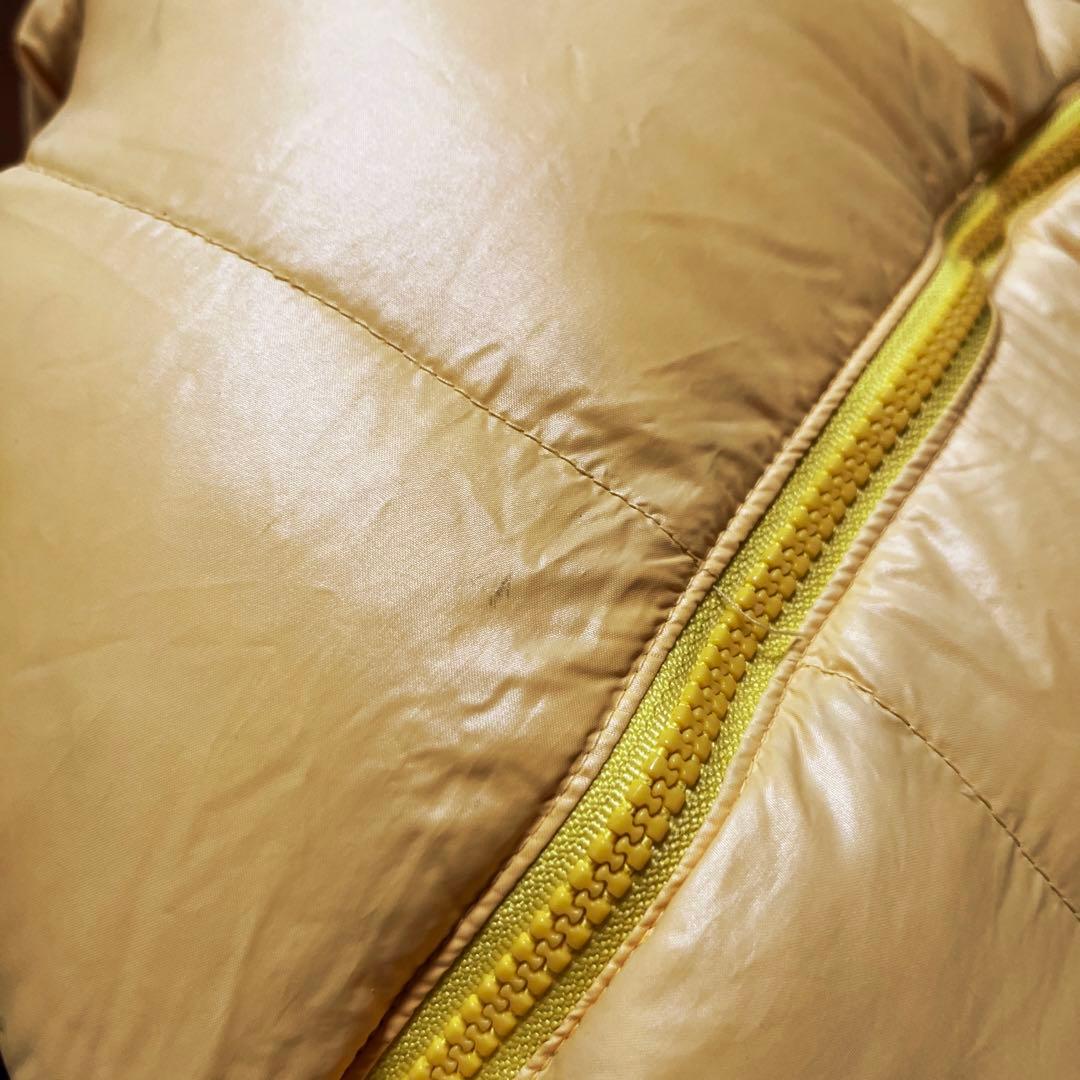 Moncler キッズ リバーシブルダウンジャケット 黄色x水色 日本製