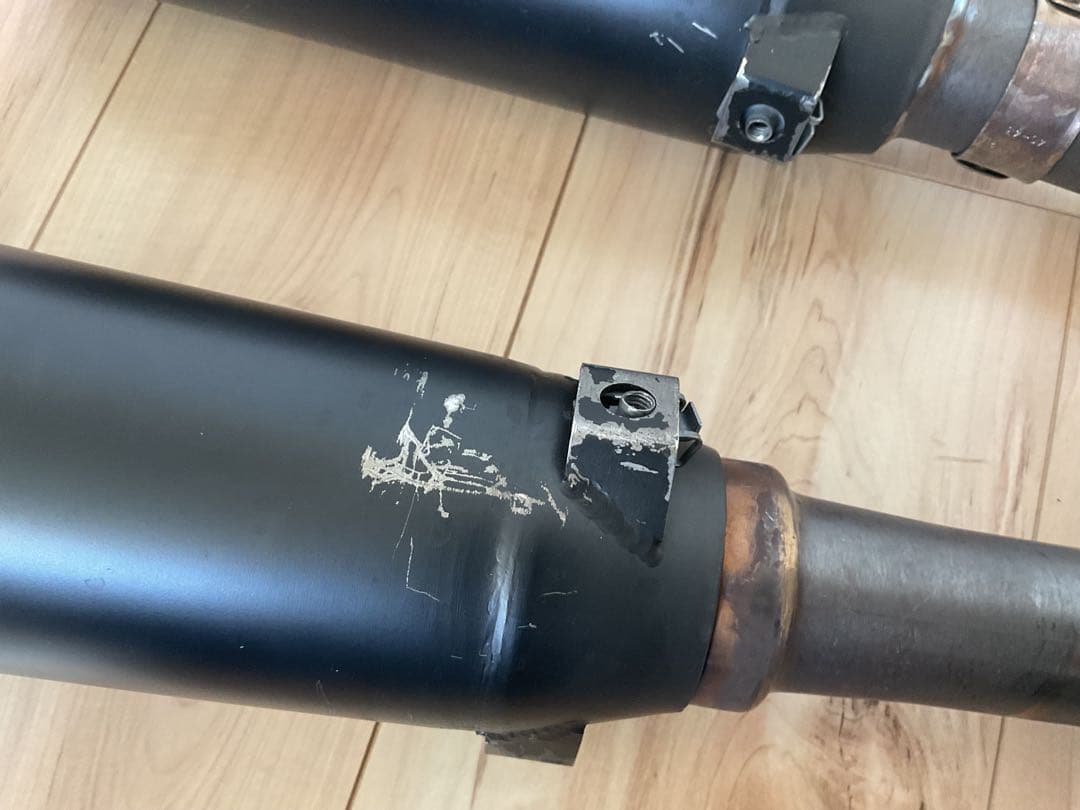 MIVV/ミブ/GHIBLI BLACKスリップオンマフラー/モトグッチ/V9