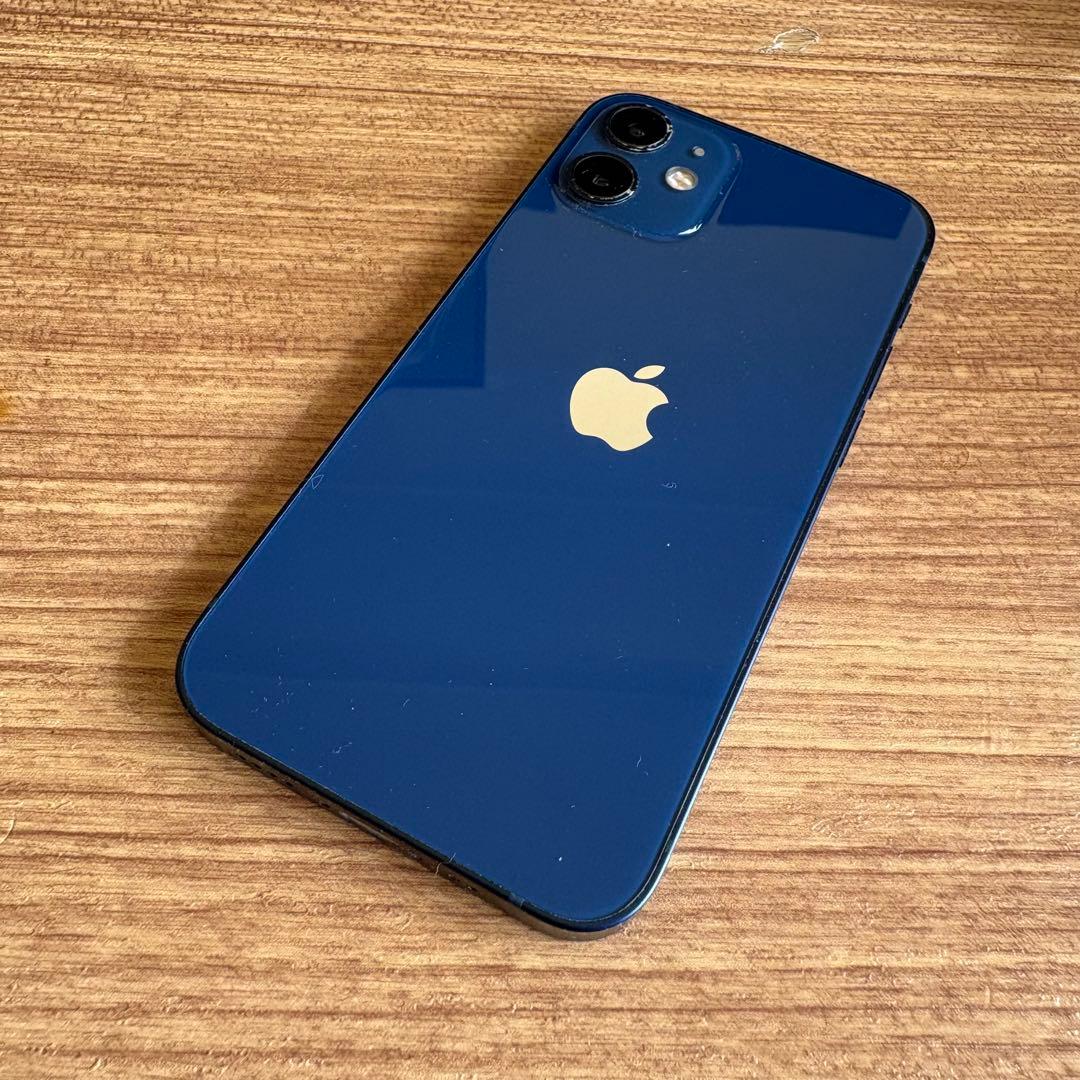 iPhone 12 mini 64GB 青 SIMフリー バッテリー劣化