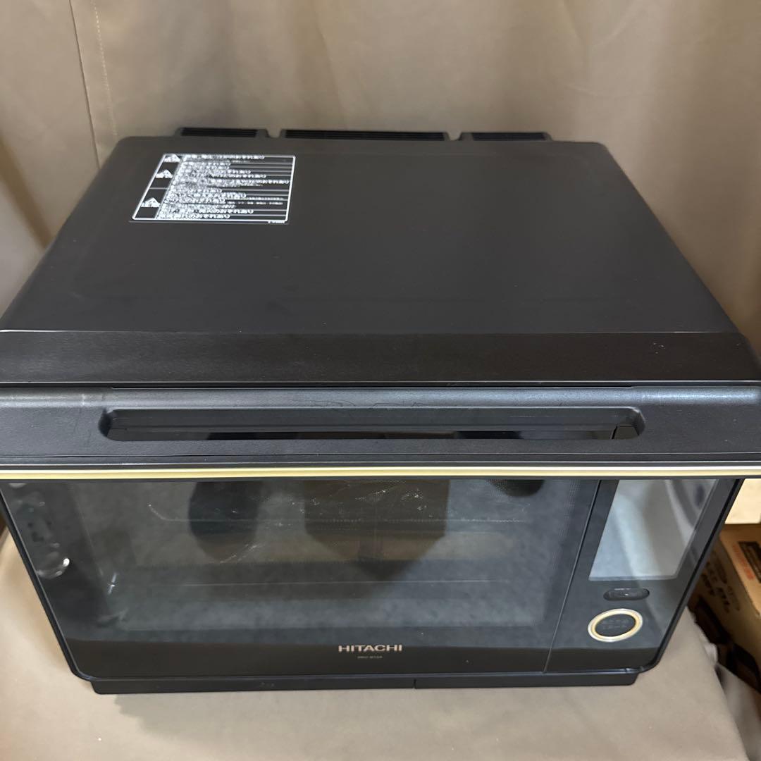 日立 30L 過熱水蒸気オーブンレンジ ヘルシーシェフ MRO-W10A-K
