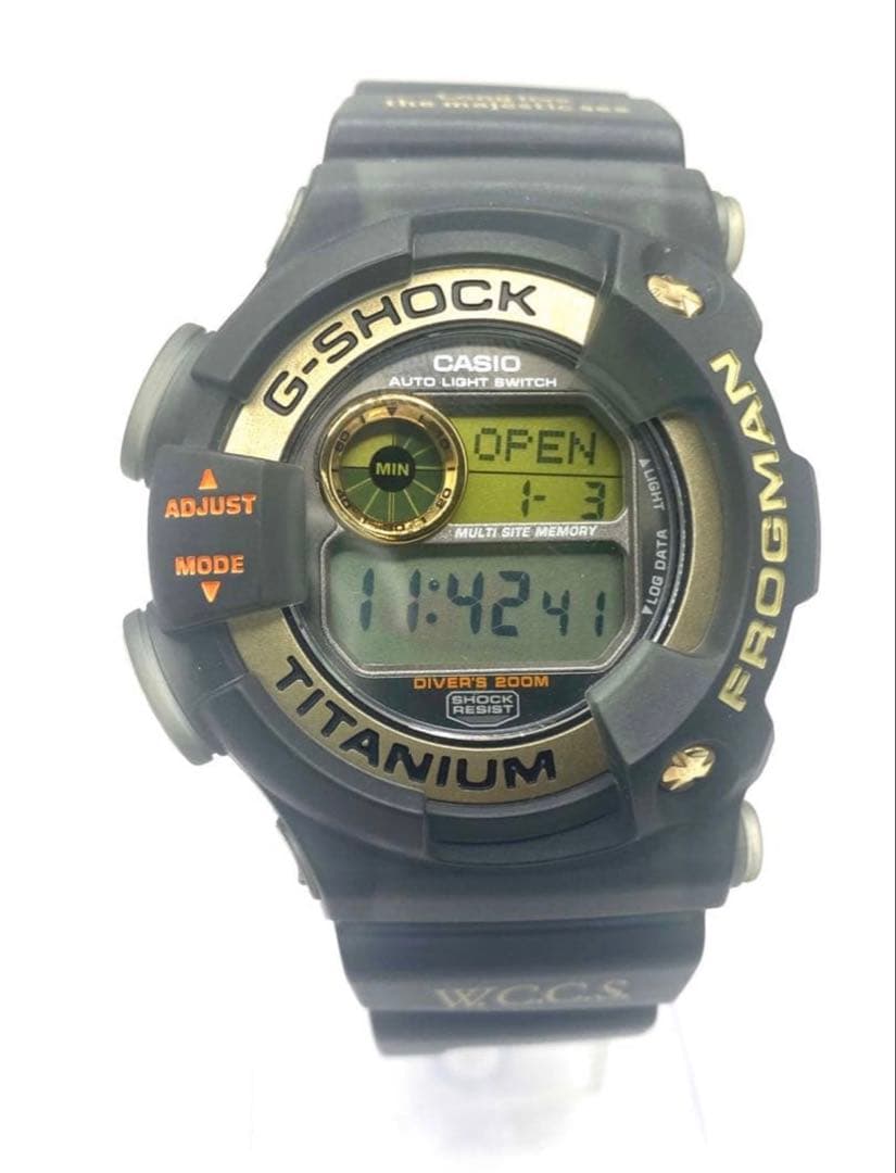 D*a様 G-SHOCK フロッグマン W.C.C.S 世界サンゴ礁 DW-99