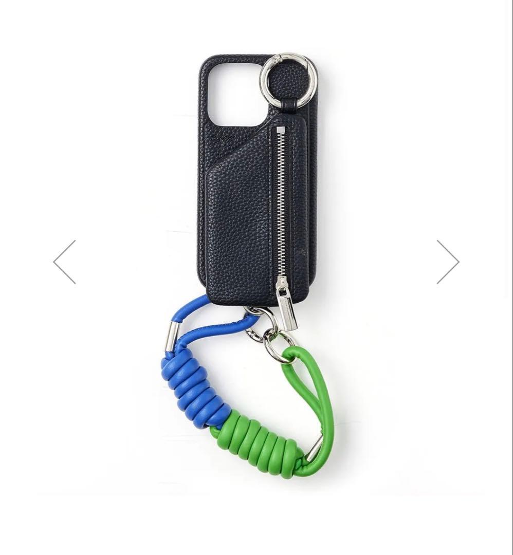 【新品未使用・送料込】ajew iPhone15 Pro ケース＋ストラップ