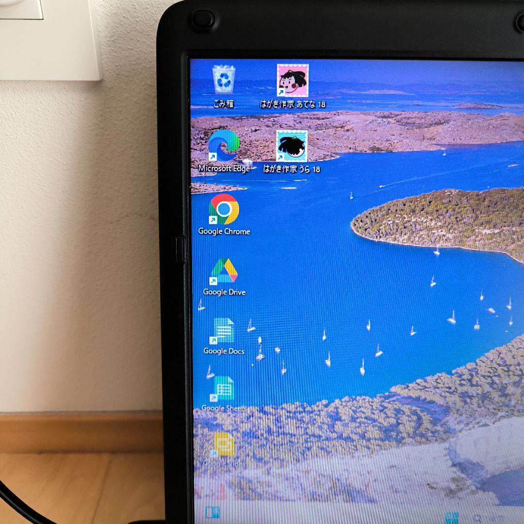 ✨SSD・大画面・オフィス付　黒　すぐ使えるノートパソコン 超快適　格安PC