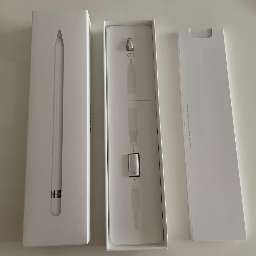 Apple Pencil ホワイト 第1世代　充電アダプタ付き　説明書付き