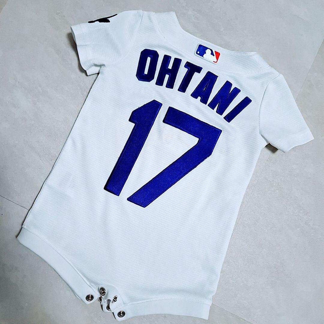 ドジャース ベビー ユニフォーム ロンパース 75cm 大谷翔平