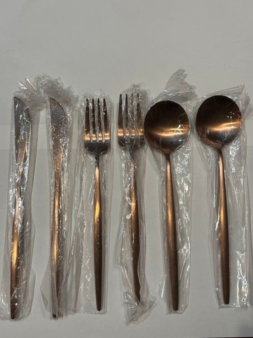 【新品未使用】クチポール　MOON カトラリー　コッパー