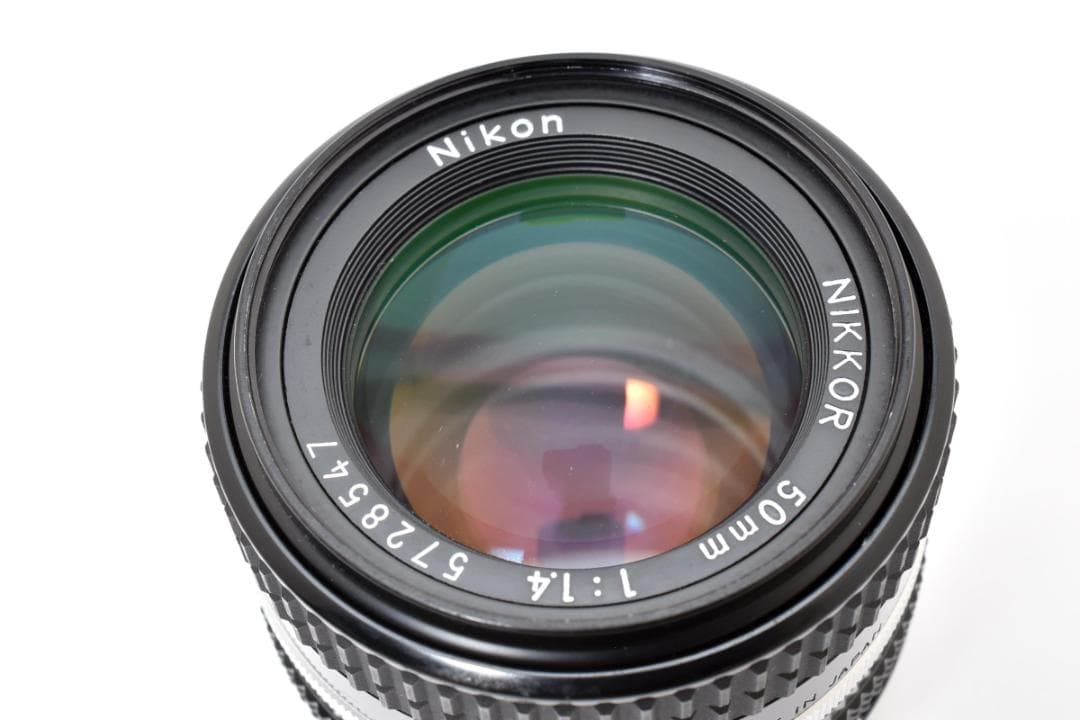 新品級 NIKON AI-S NIKKOR 50mm f1.4 MF H316