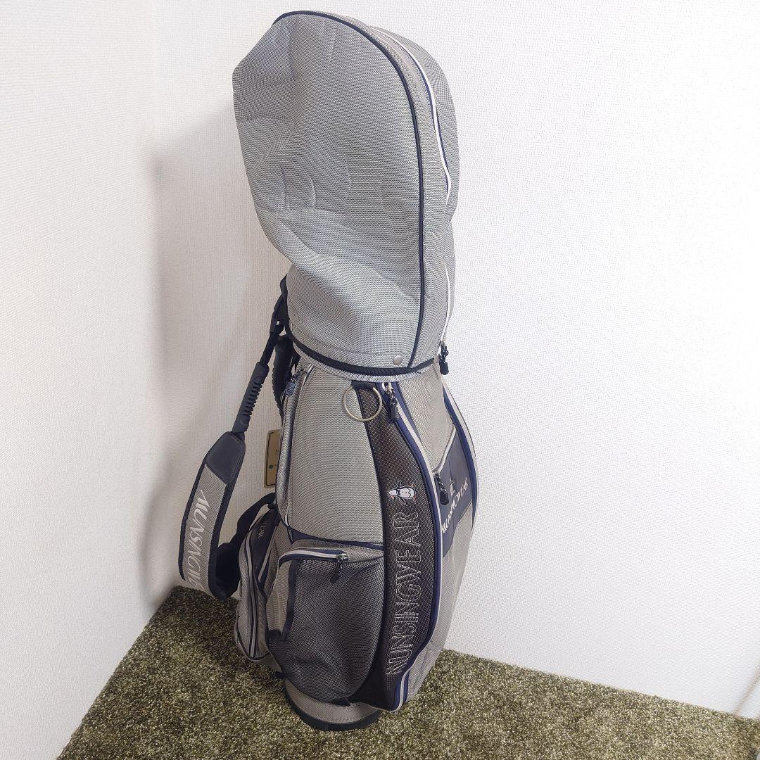 Munsingwear グレー キャディバッグ