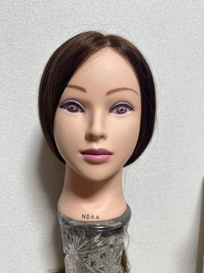 NBAA アップ用　ロングウィッグ　中古品