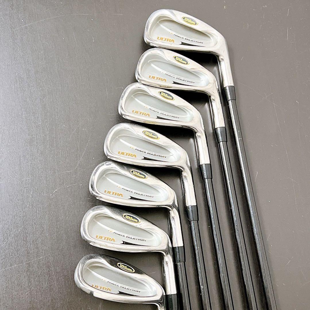 豪華フルセット ウィルソン ULTRA EZ メンズ ゴルフセット カーボン R