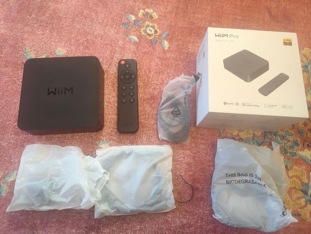 Wiim Pro オーディオストリーマー リモコン付き