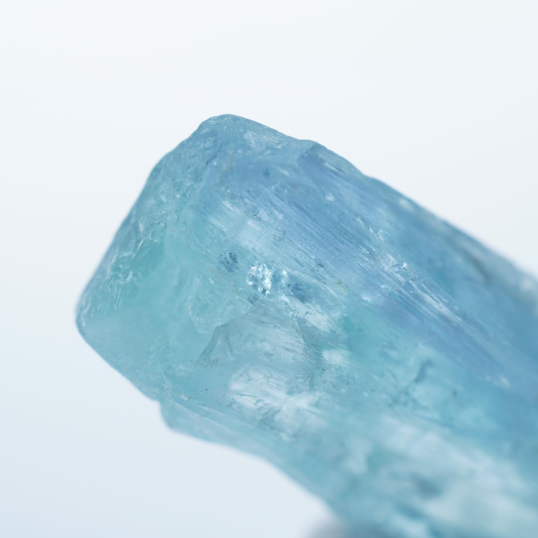 バイカラーアクアマリン　結晶　原石　ナイジェリア産