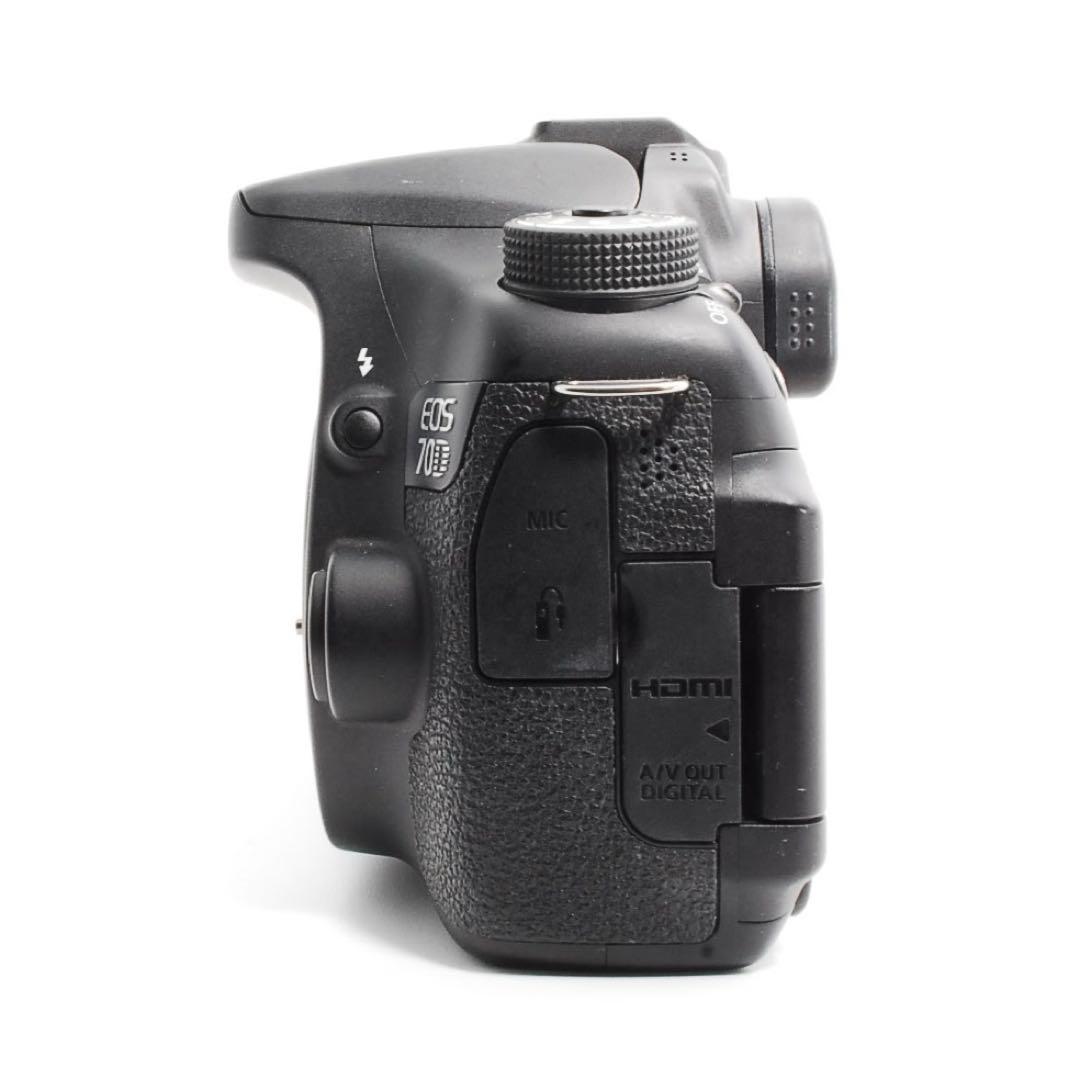 Canon EOS 70D✨Wi-Fi 液晶反転不可　一眼レフカメラ　Wレンズ