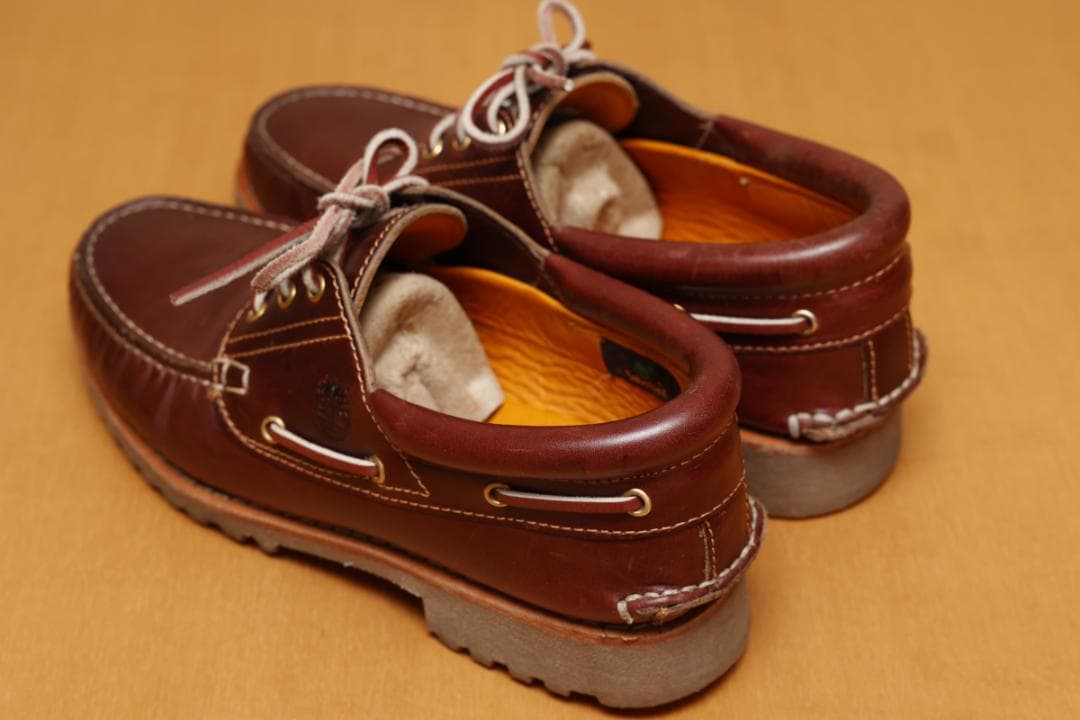 ティンバーランド　スリーアイ(3eye)　クラシックラグ　バーガンディ