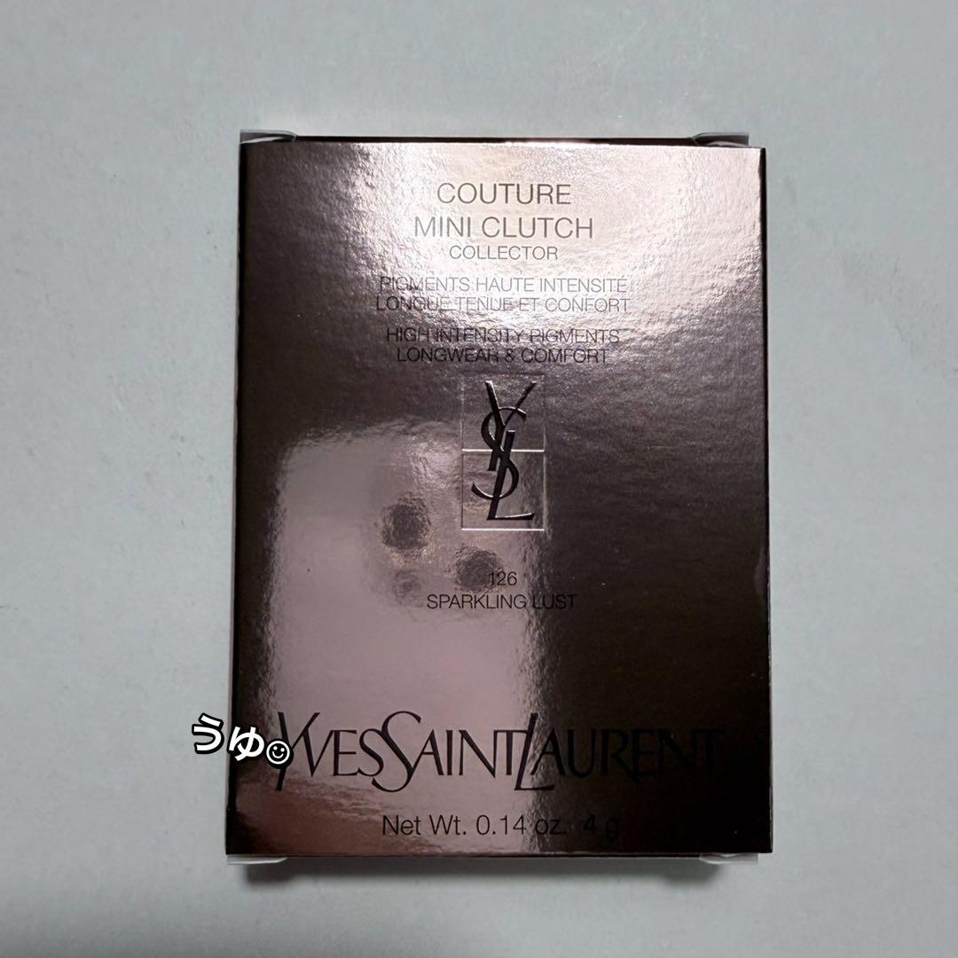 イヴサンローラン　126　クチュール ミニ クラッチ 2026 YSL