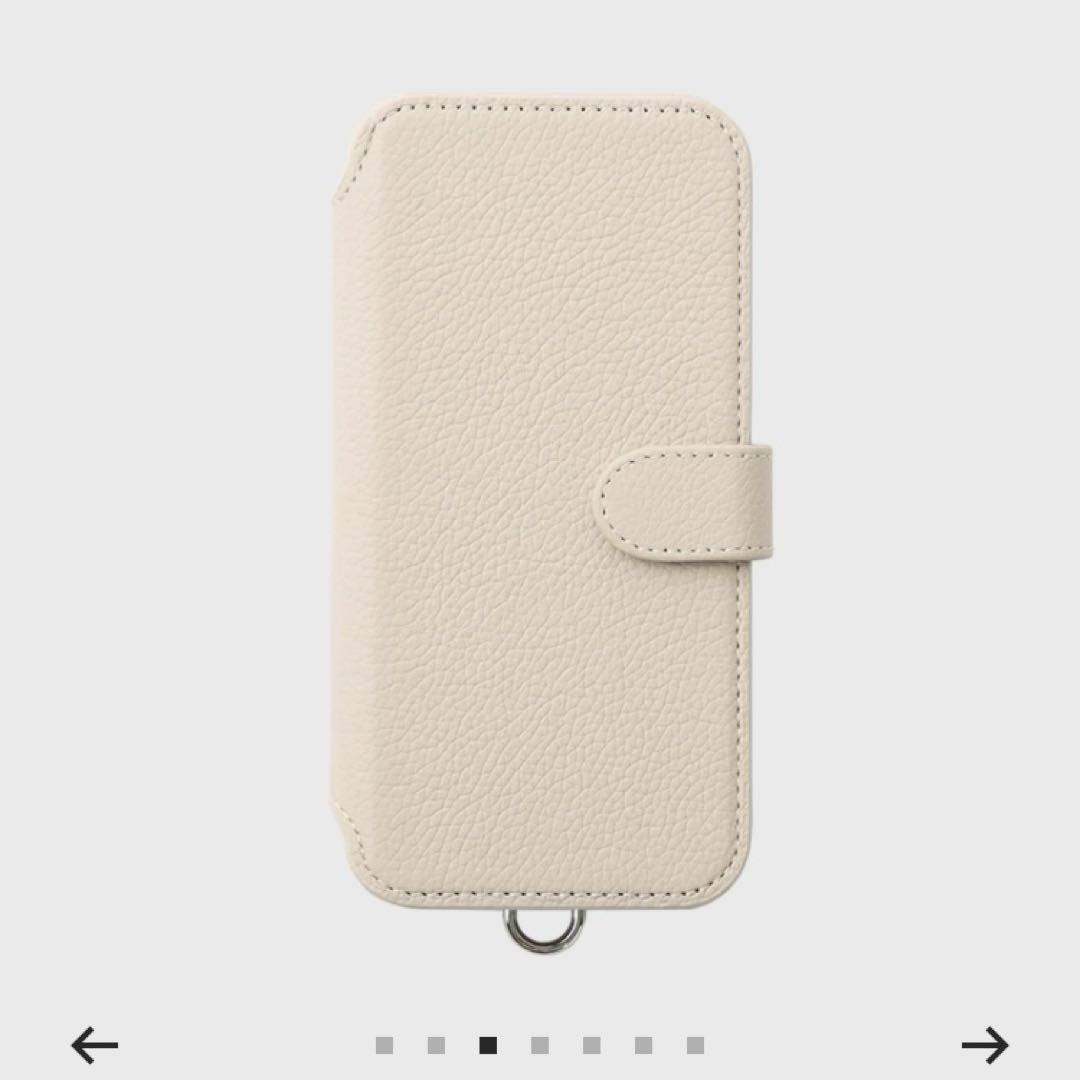 DEMIU BALLON バロン ドゥ iPhone16 レザーケース ベージュ