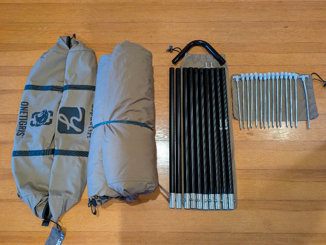 ✨使用1回　ONETIGRIS×Hilander Ａ型 TC Northgaze