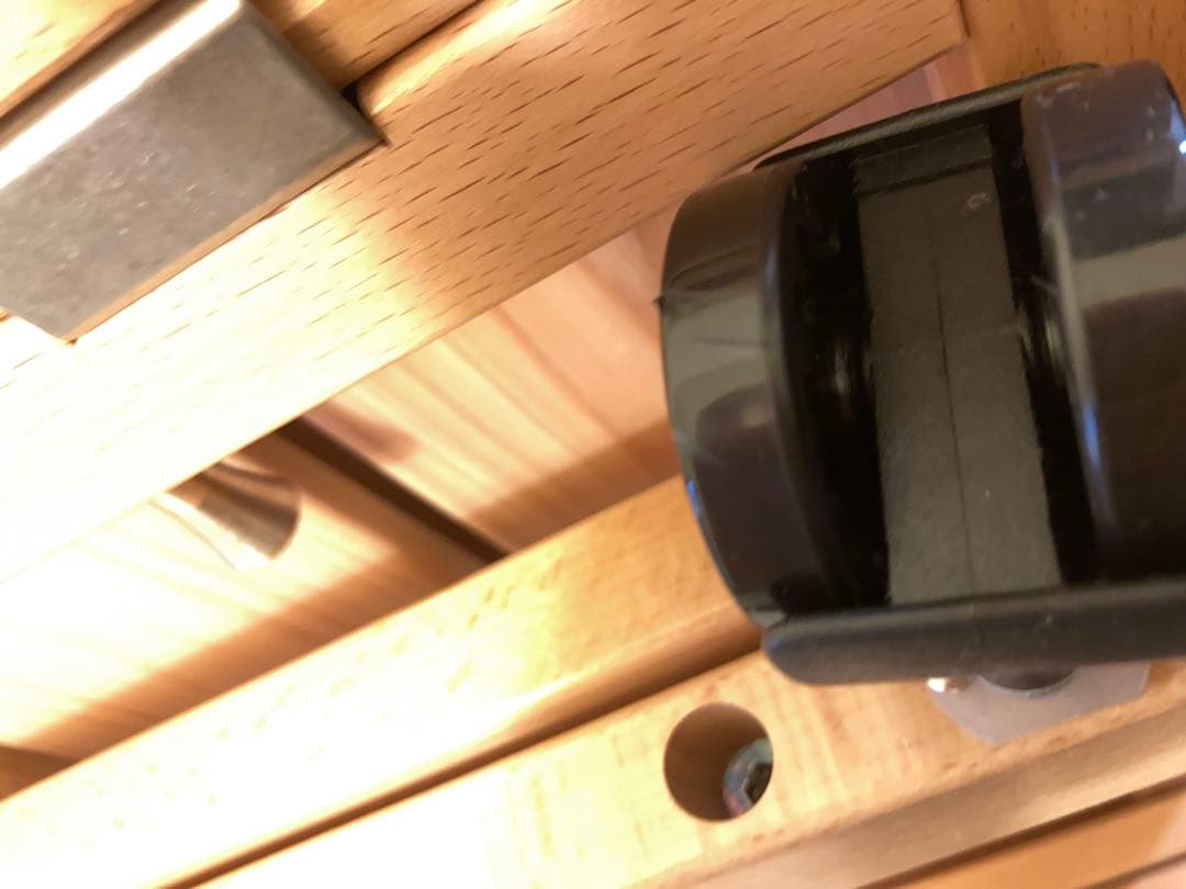 国産木製ベビーベッド ハイタイプ　ヤマサキ