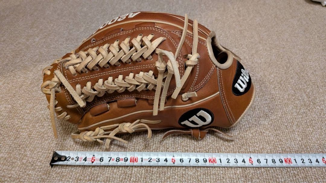 Wilson A2000 硬式グローブ 左利き用　ブラウン
