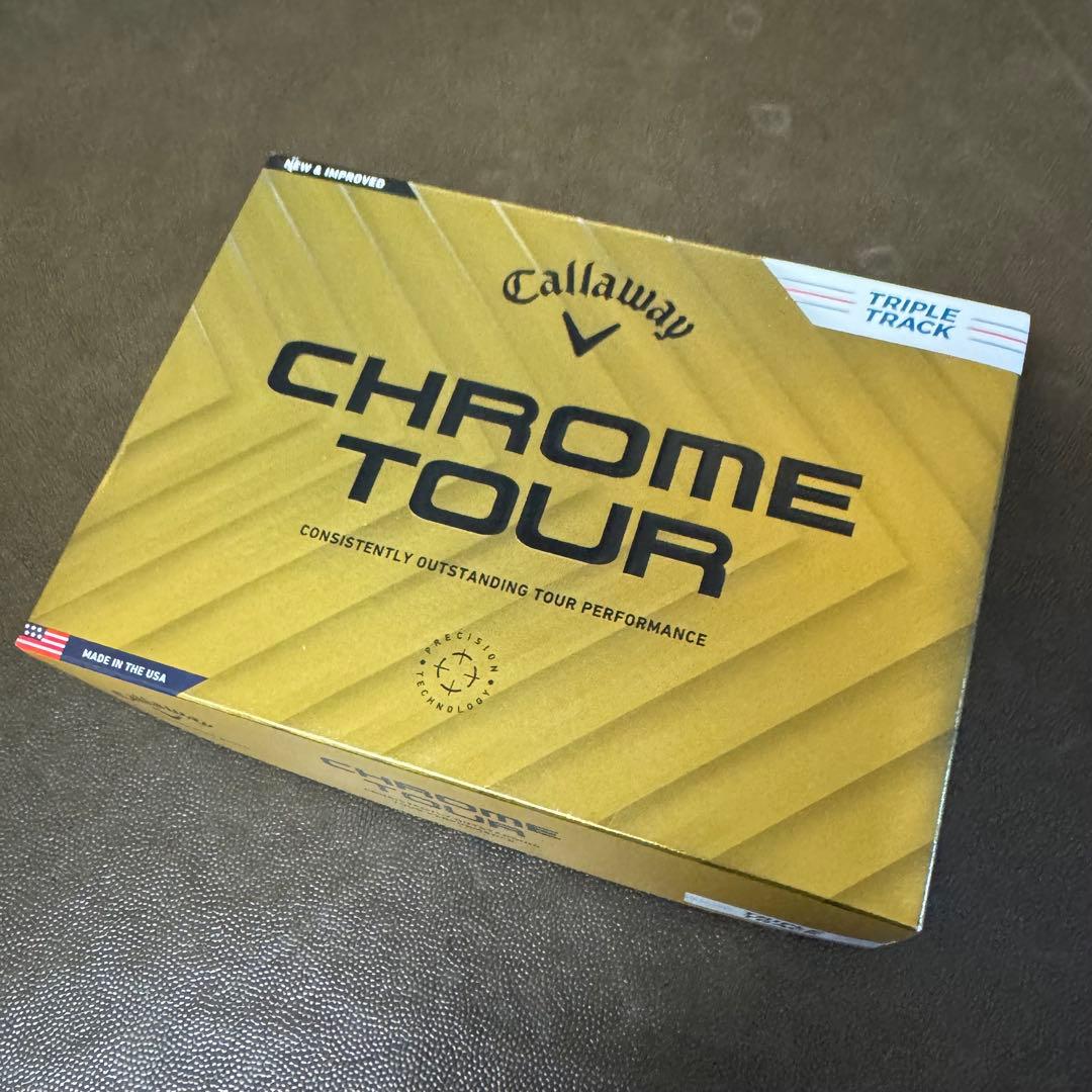 【新品】キャロウェイ　クロムツアー　ゴルフボール　2ダース