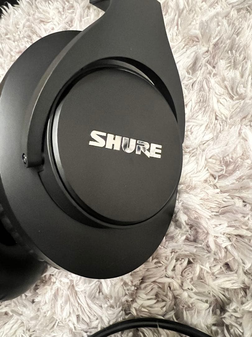 【美品】SHURE SRH440A 有線ヘッドホン ブラック