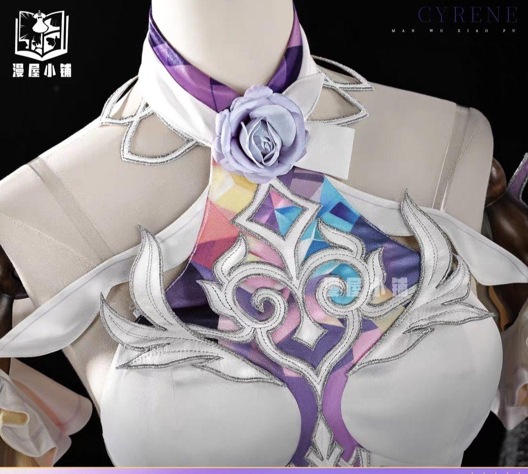 即発送　崩壊スターレイル　キュレネ　三分妄想製ウィッグ付　コスプレ衣装